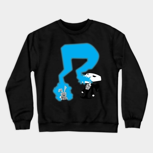 Bunnies Grimm Crewneck Sweatshirt by BTLarts